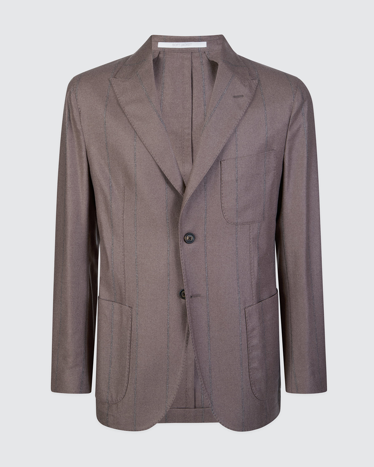 GIACCA MONOPETTO LANA SETA CASHMERE