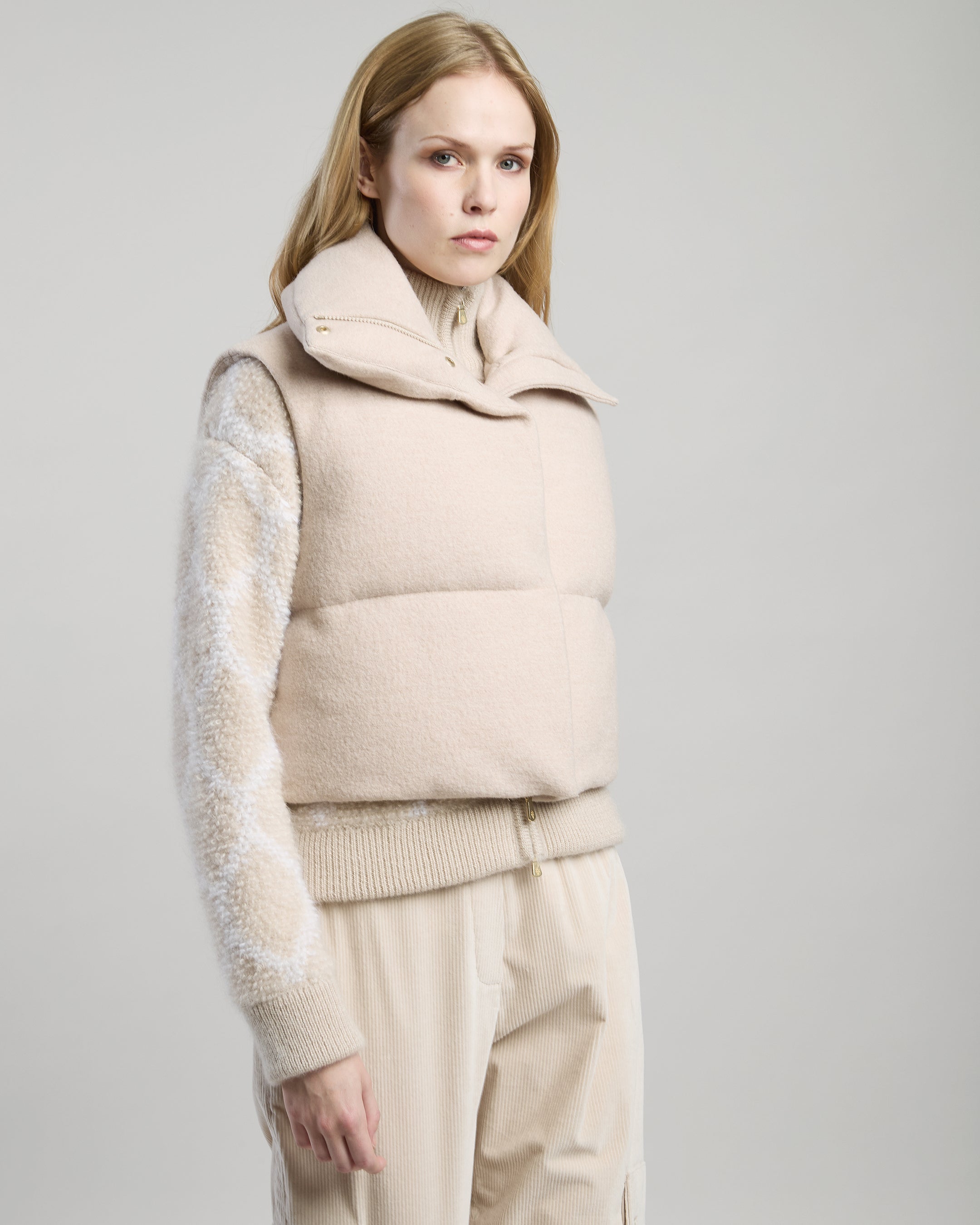 GILET LANA MULINE' - 1