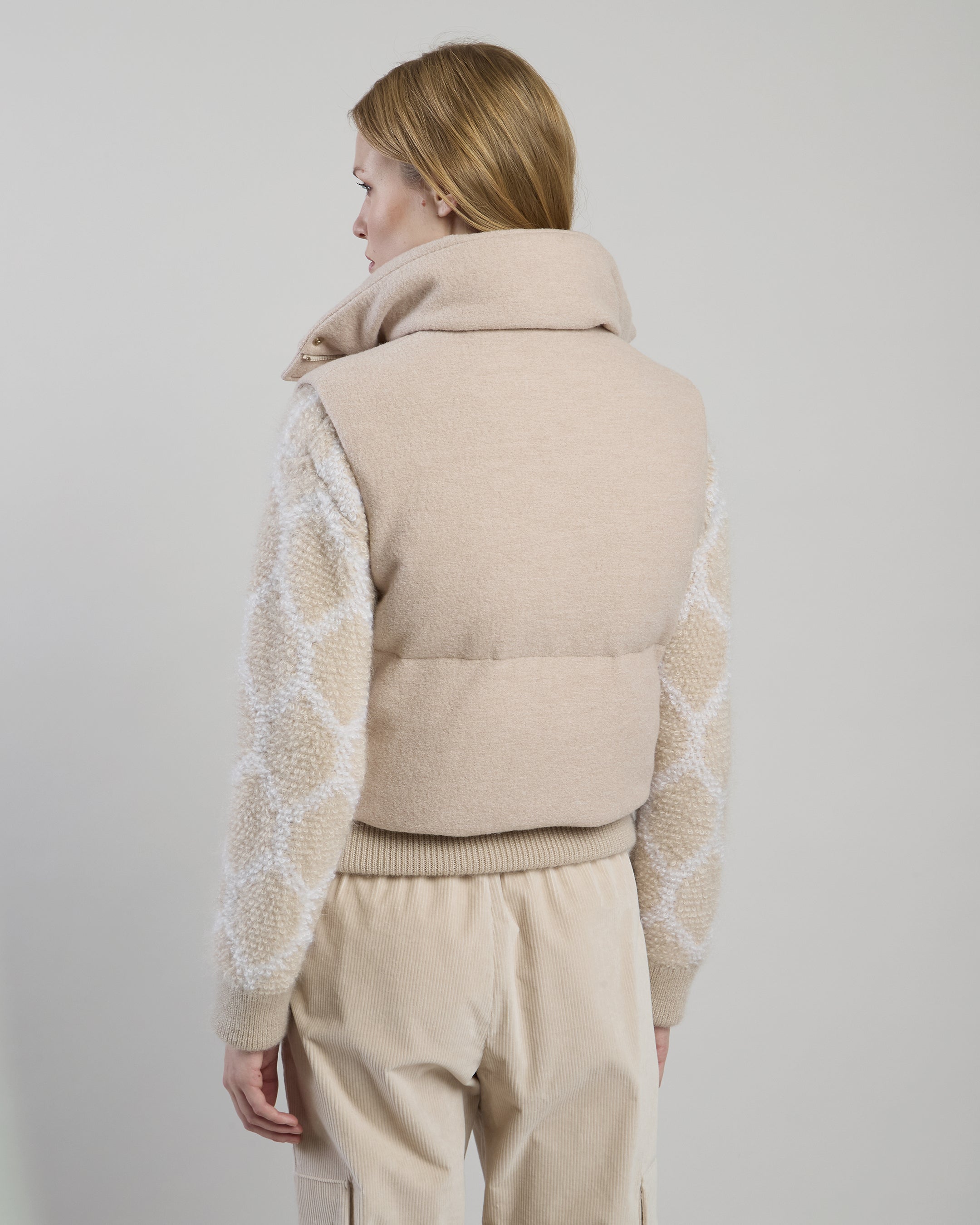 GILET LANA MULINE' - 2
