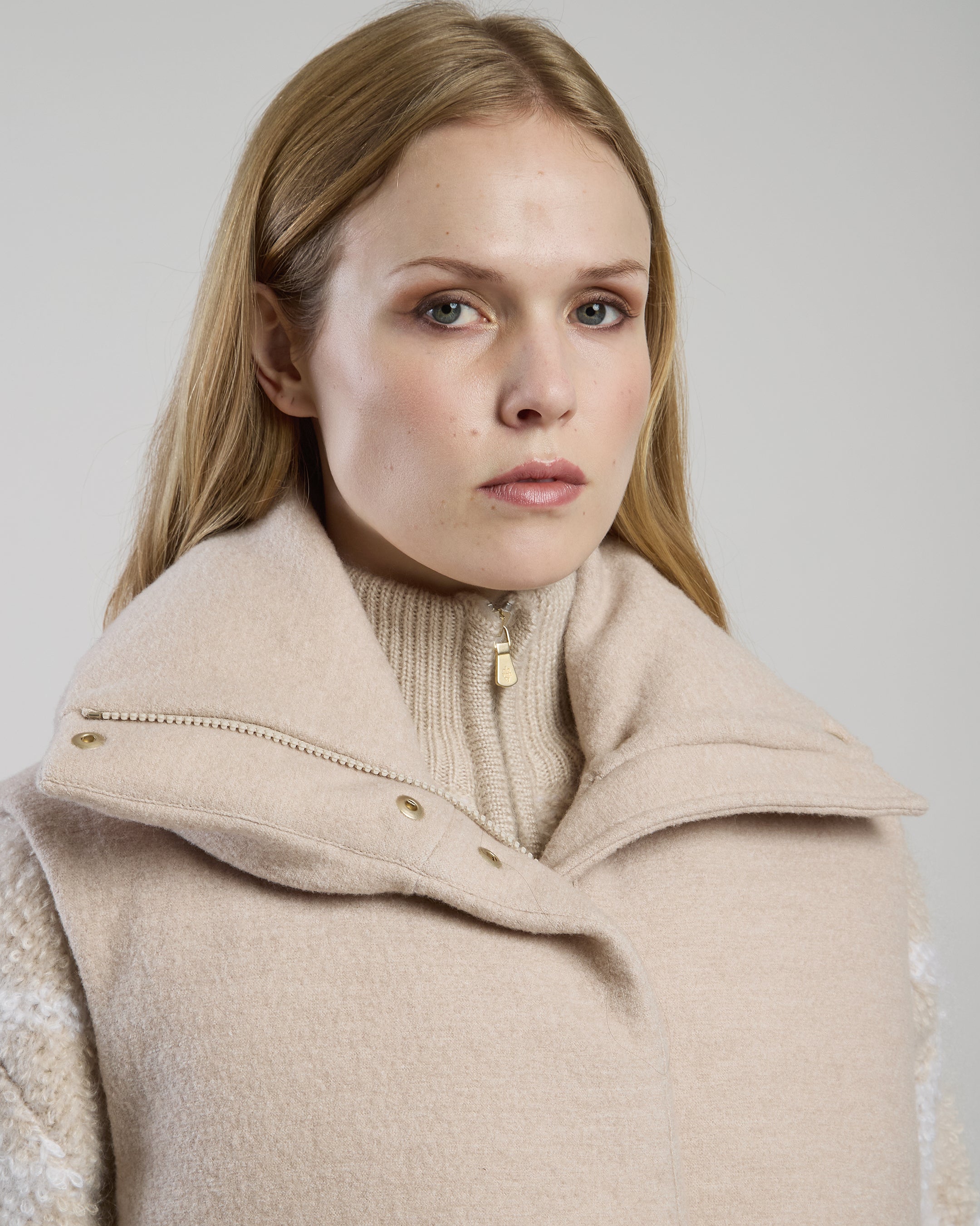 GILET LANA MULINE'