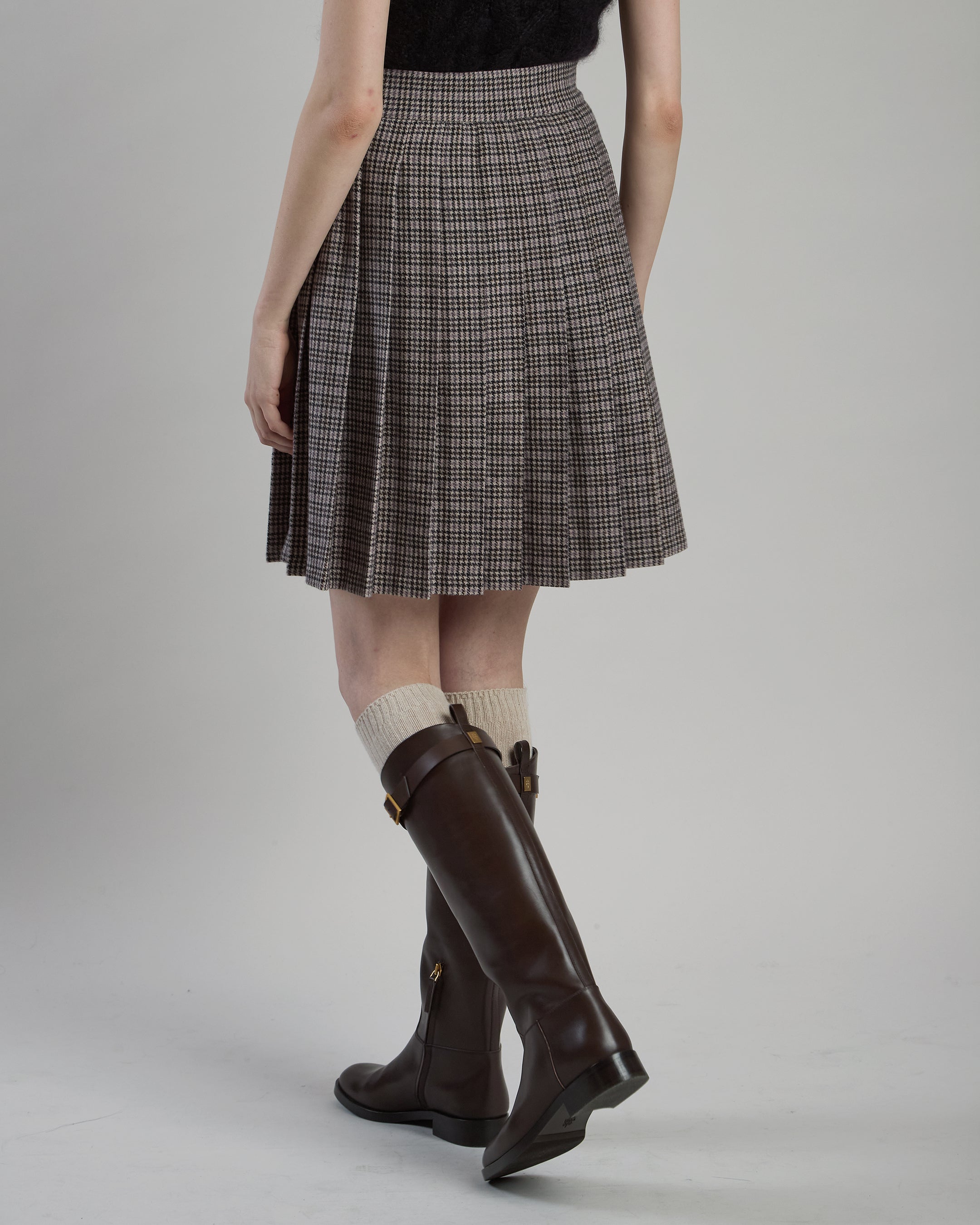 GONNA LANA CASHMERE PIED DE POULE - 2