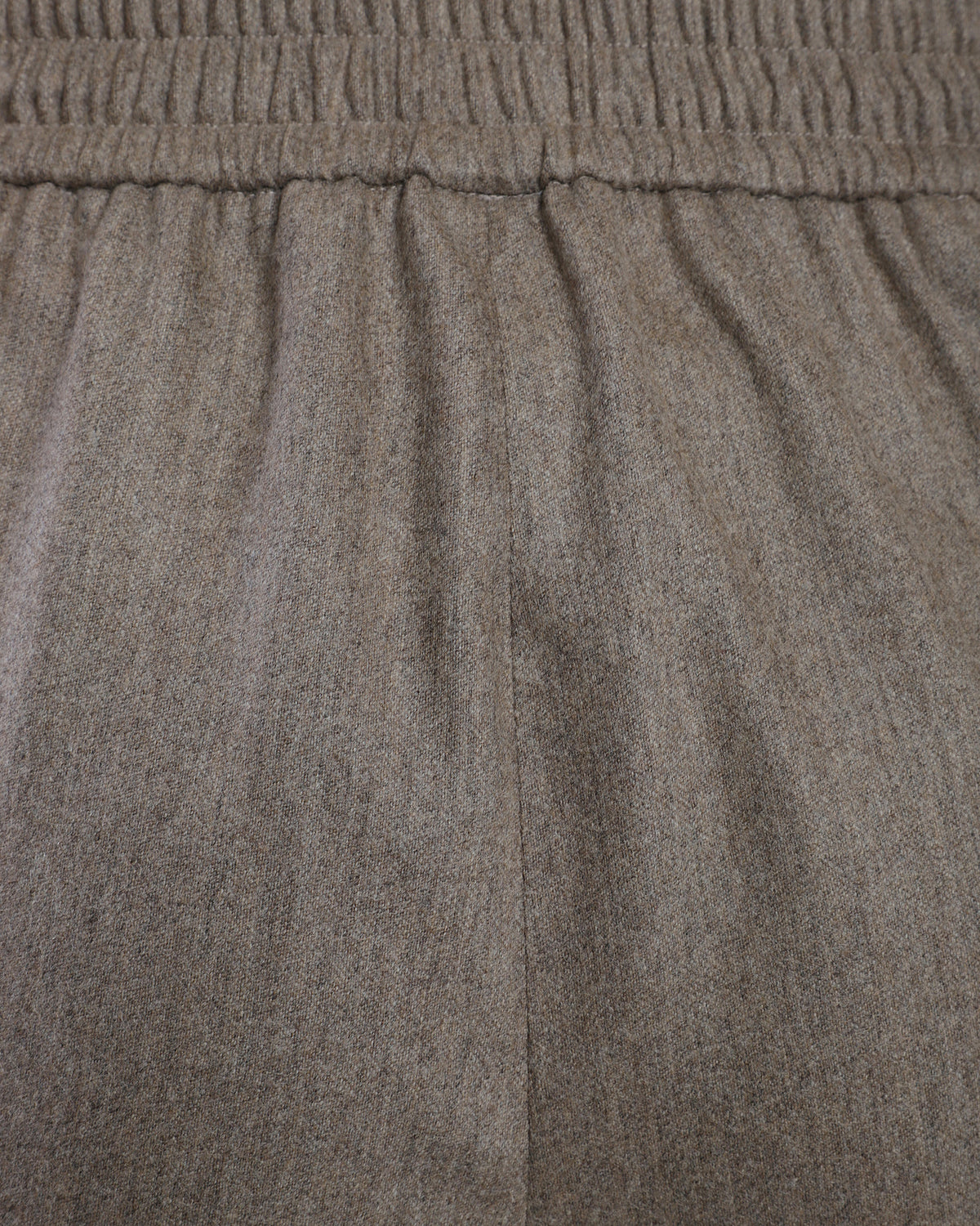 PLAIN STRETCH WOOL CASHMERE TROUSERS - 7