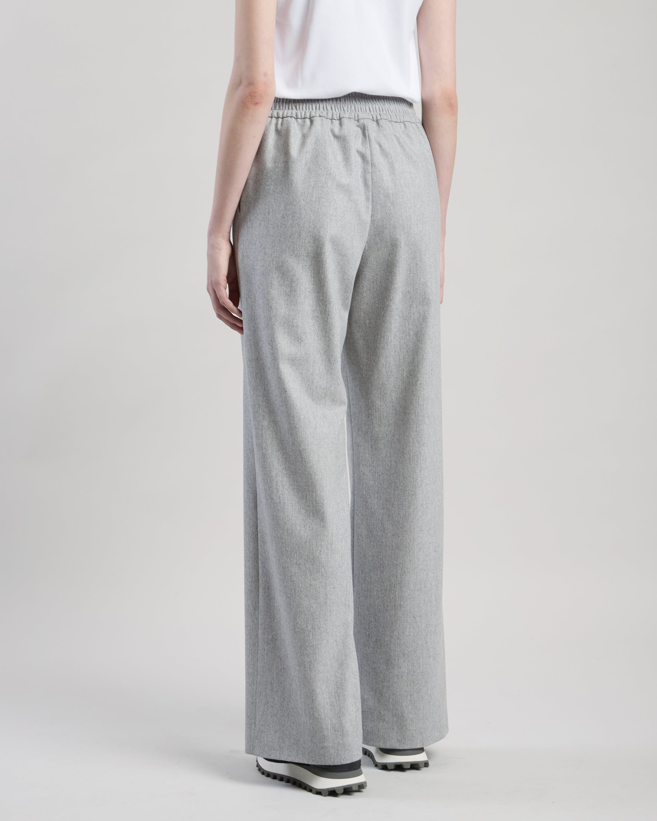 PANTALONE LANA CASHMERE STRETCH UNITA - 5