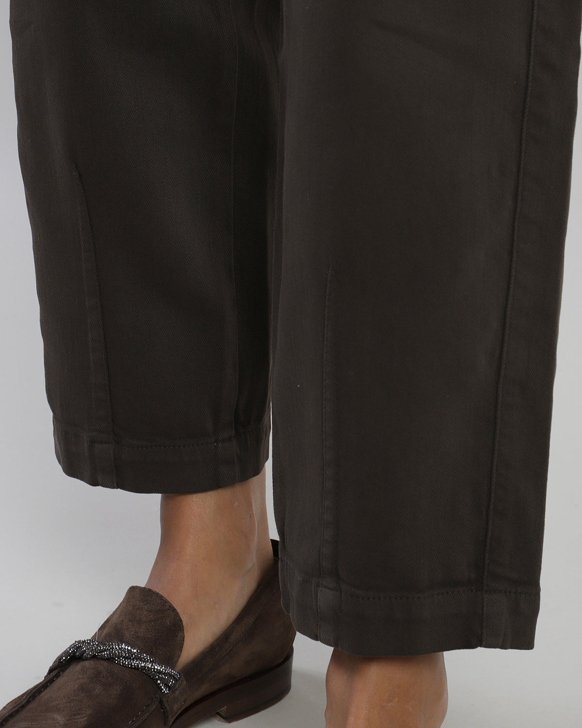 STRETCH COTTON TROUSERS - 5