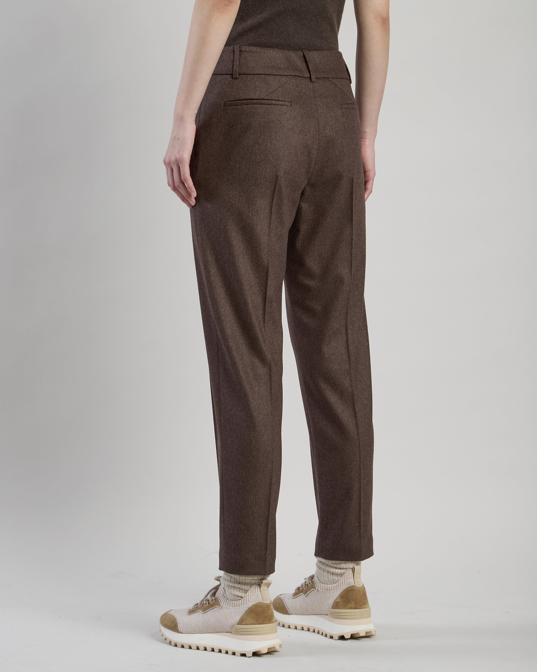 PANTALONE LANA CASHMERE STRETCH UNITA