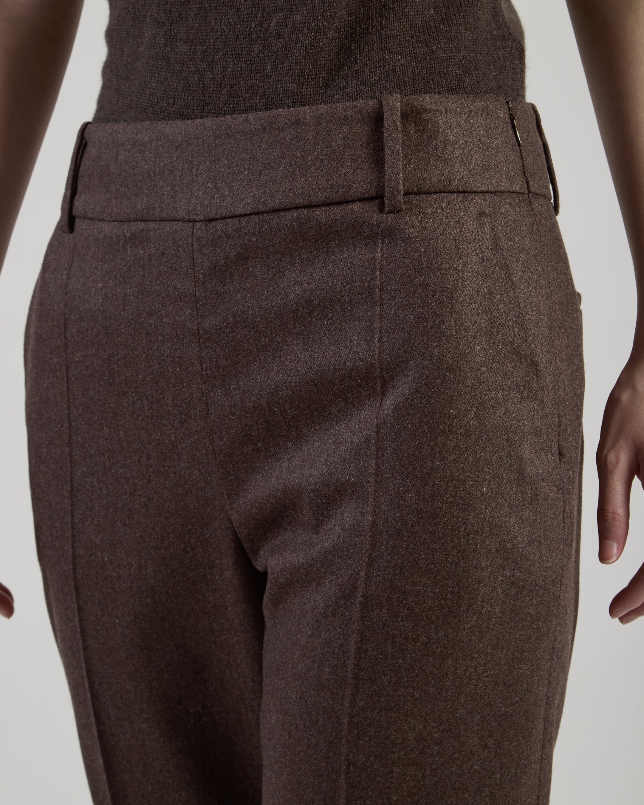 PANTALONE LANA CASHMERE STRETCH UNITA - 3