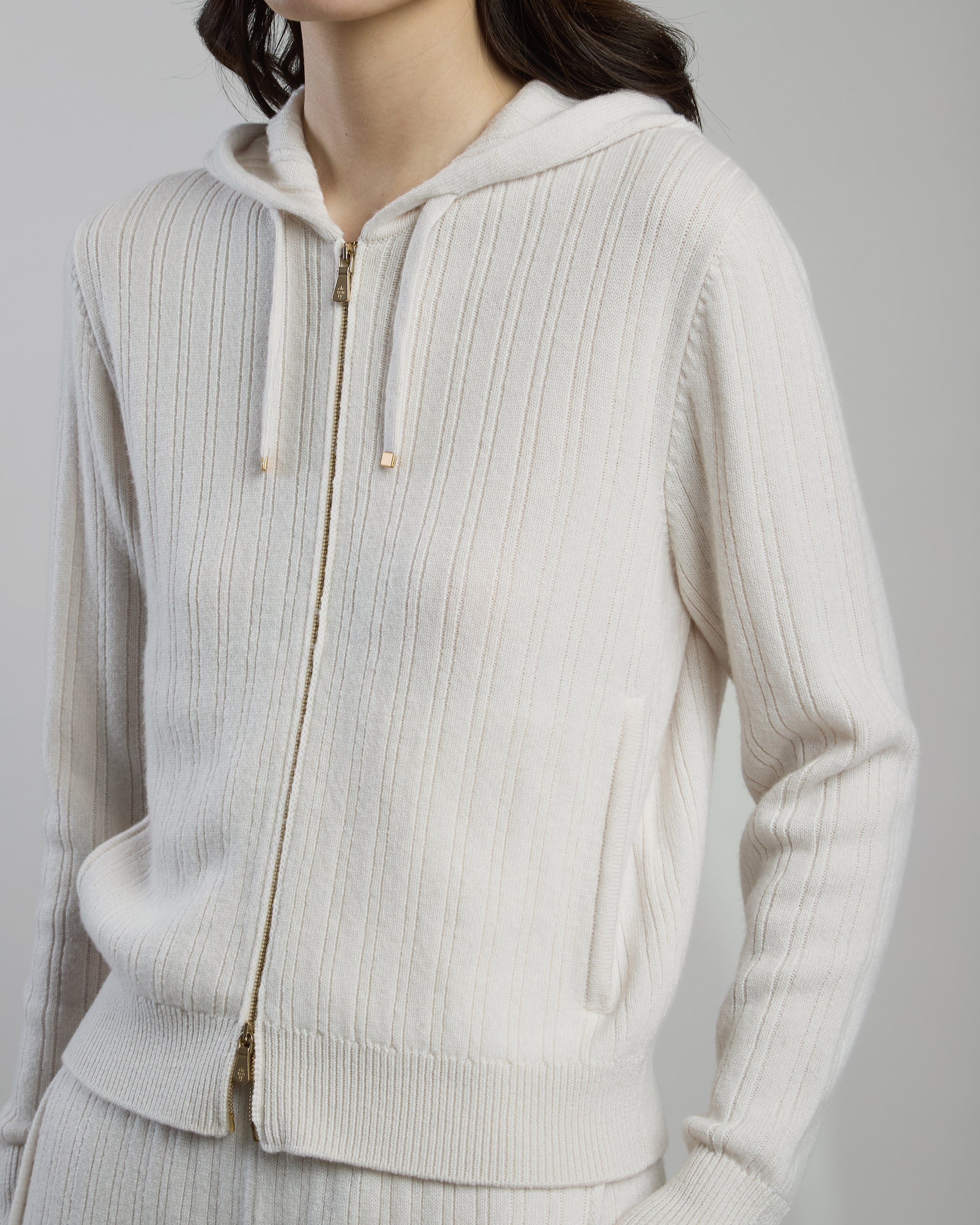 MAGLIA FULL ZIP LANA CASHMERE - 3