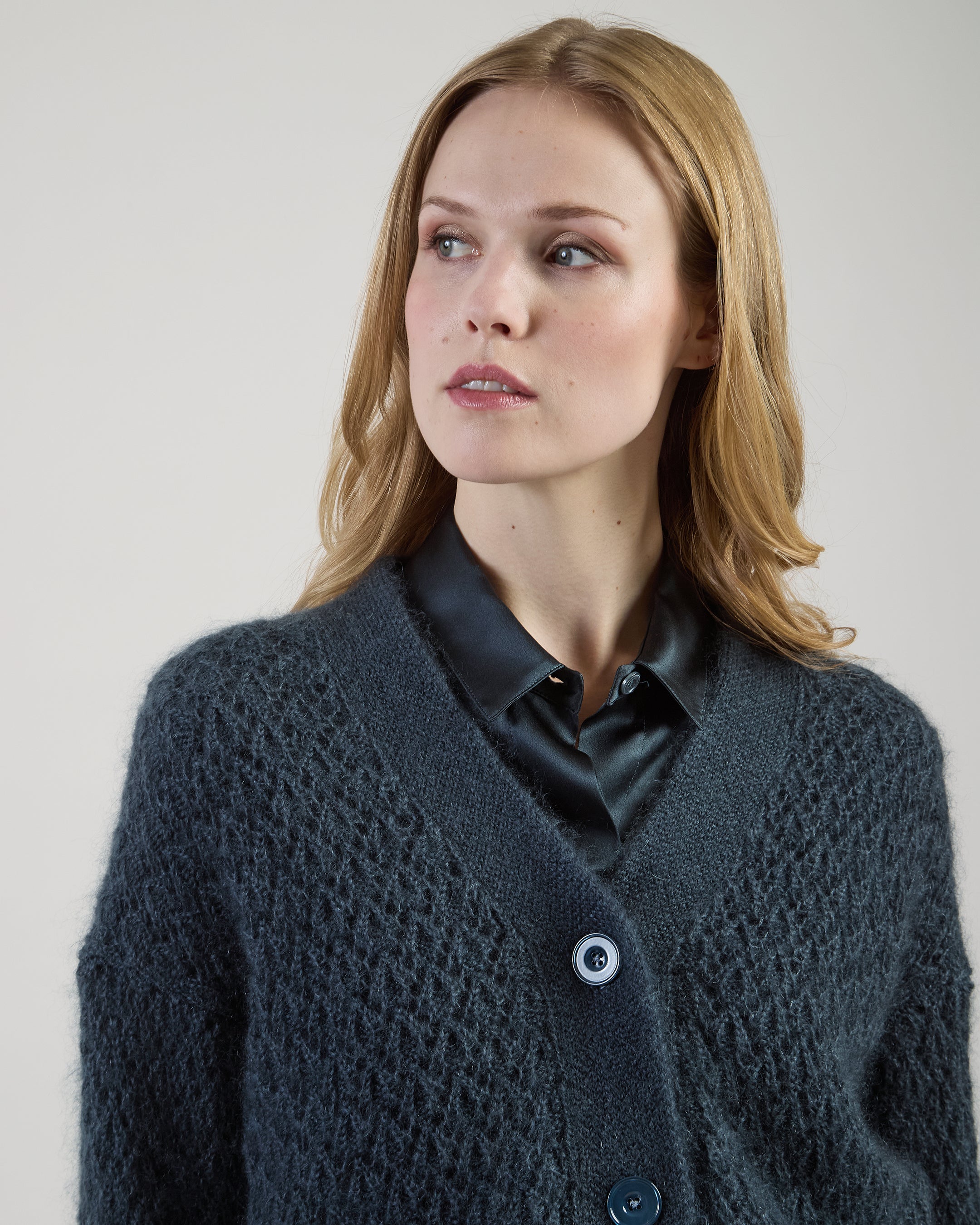 CARDIGAN KID MOHAIR SETA