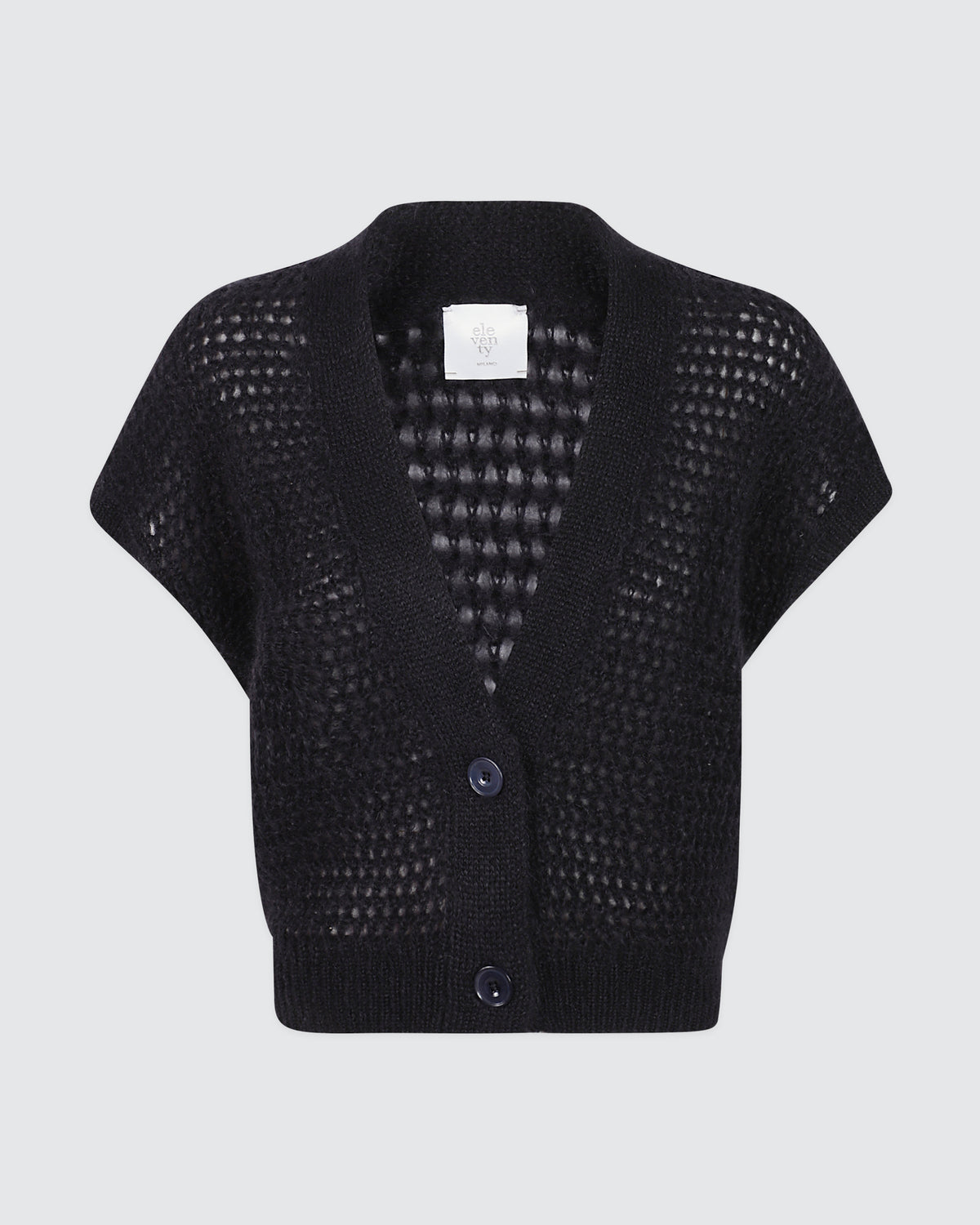 KID MOHAIR SILK CARDIGAN - 5