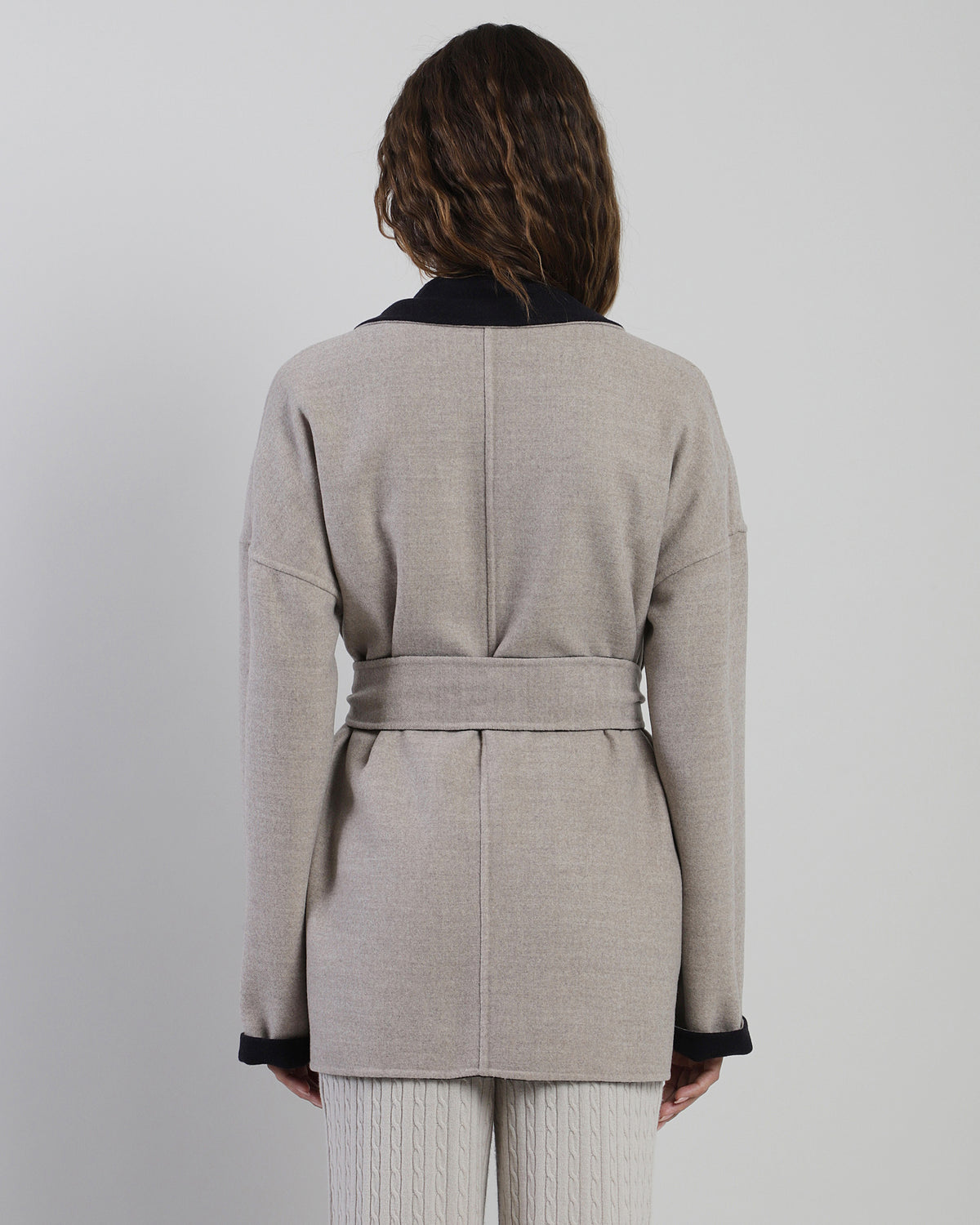 CAPPOTTO CON CINTURA LANA 14 MICRON - 9