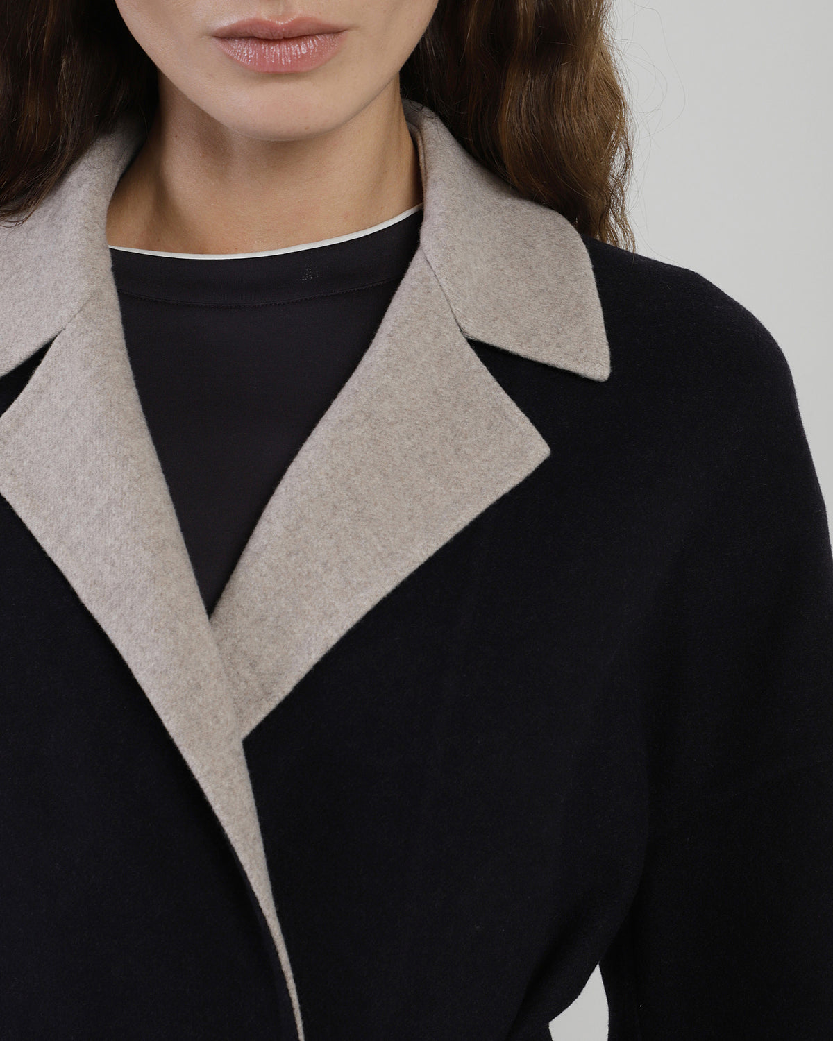 CAPPOTTO CON CINTURA LANA 14 MICRON - 3