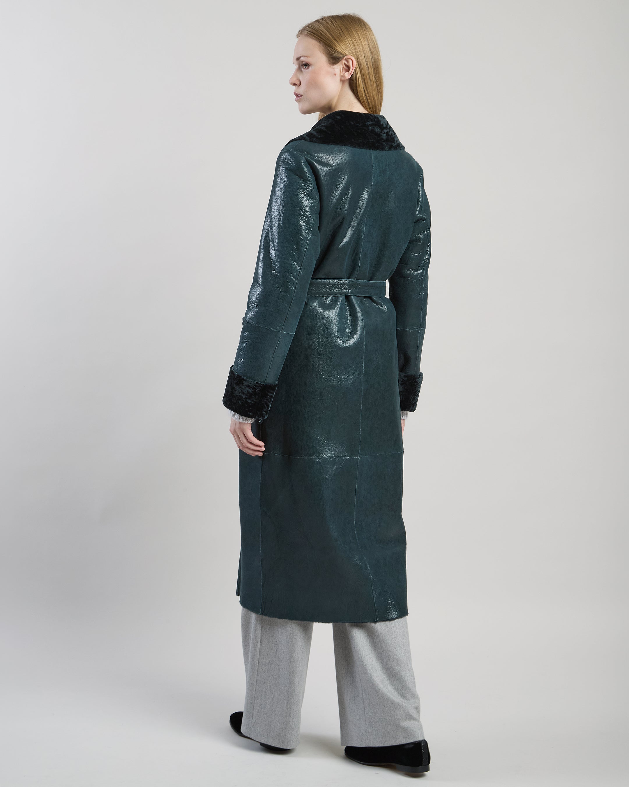 CAPPOTTIOIN PELLICCIA & SHEARLING SHEARLING STAMPATO