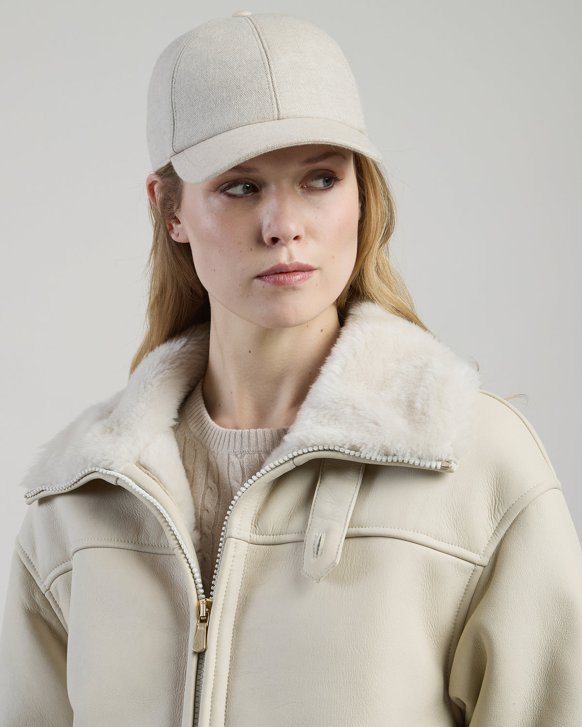 GIUBBINO IN PELLE SHEARLING NAPPATO - 13