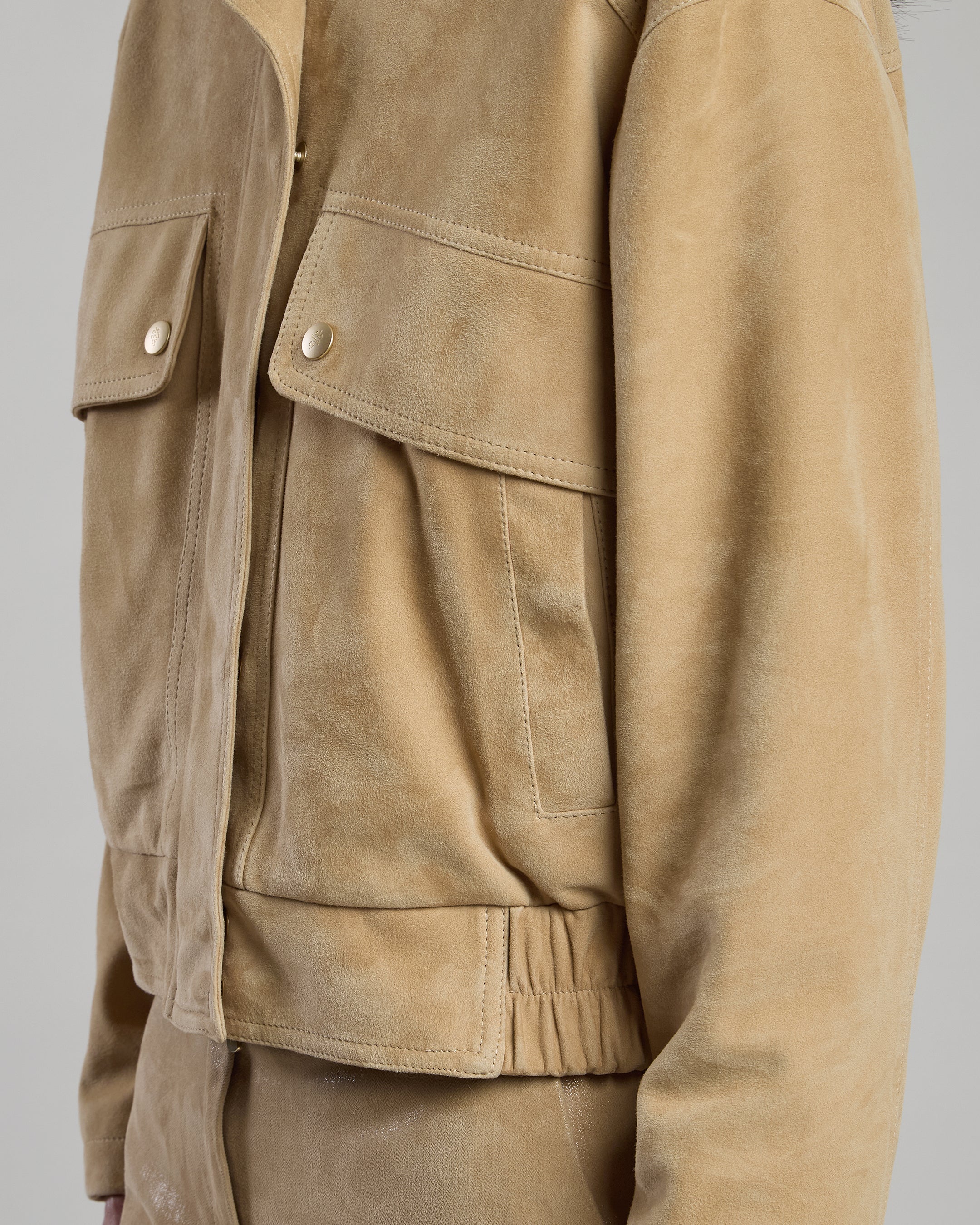GIUBBINO IN PELLE SUEDE - 4