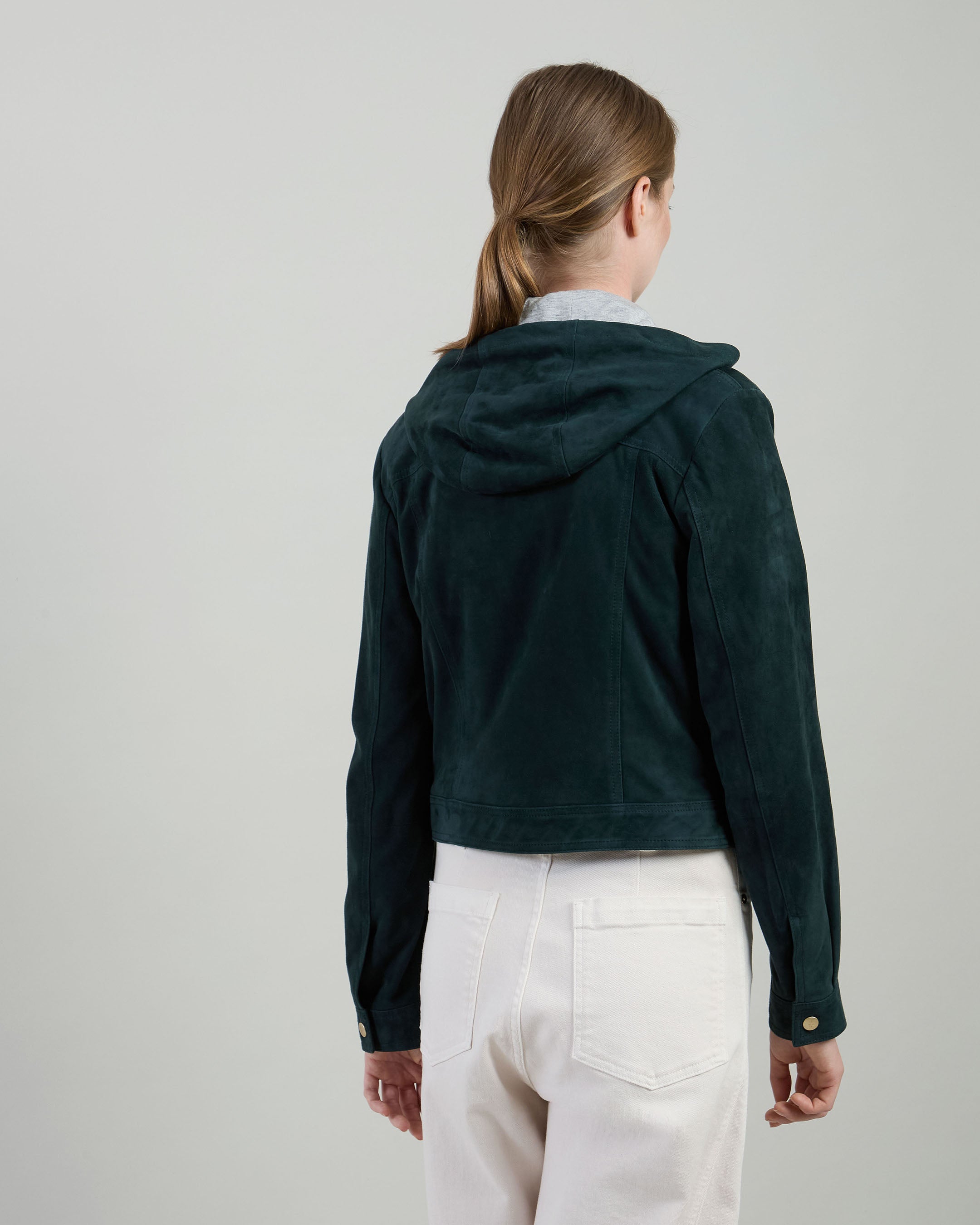 GIUBBINO IN PELLE SUEDE