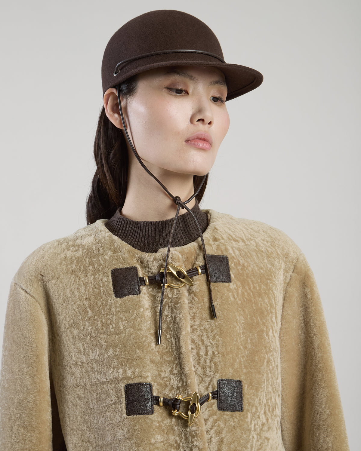 PRINTED SHEARLING JACKET - 3