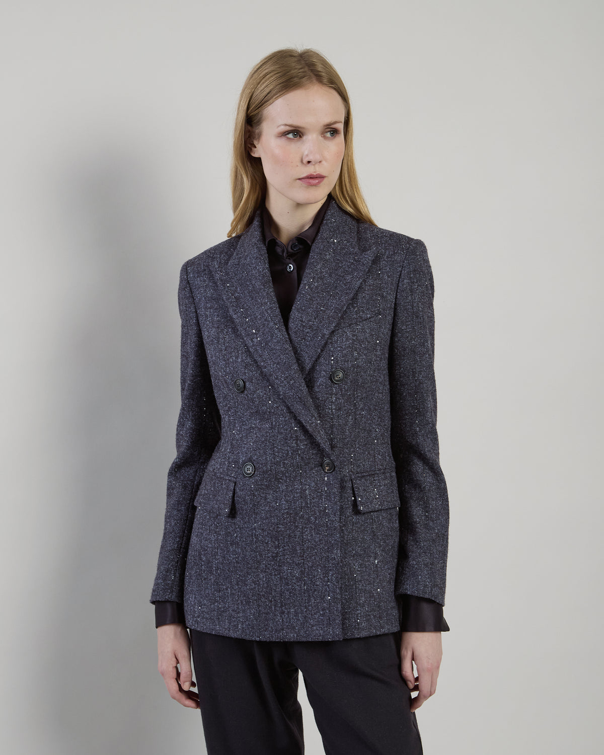 GIACCA DOPPIOPETTO BABY ALPACA LANA STRETCH