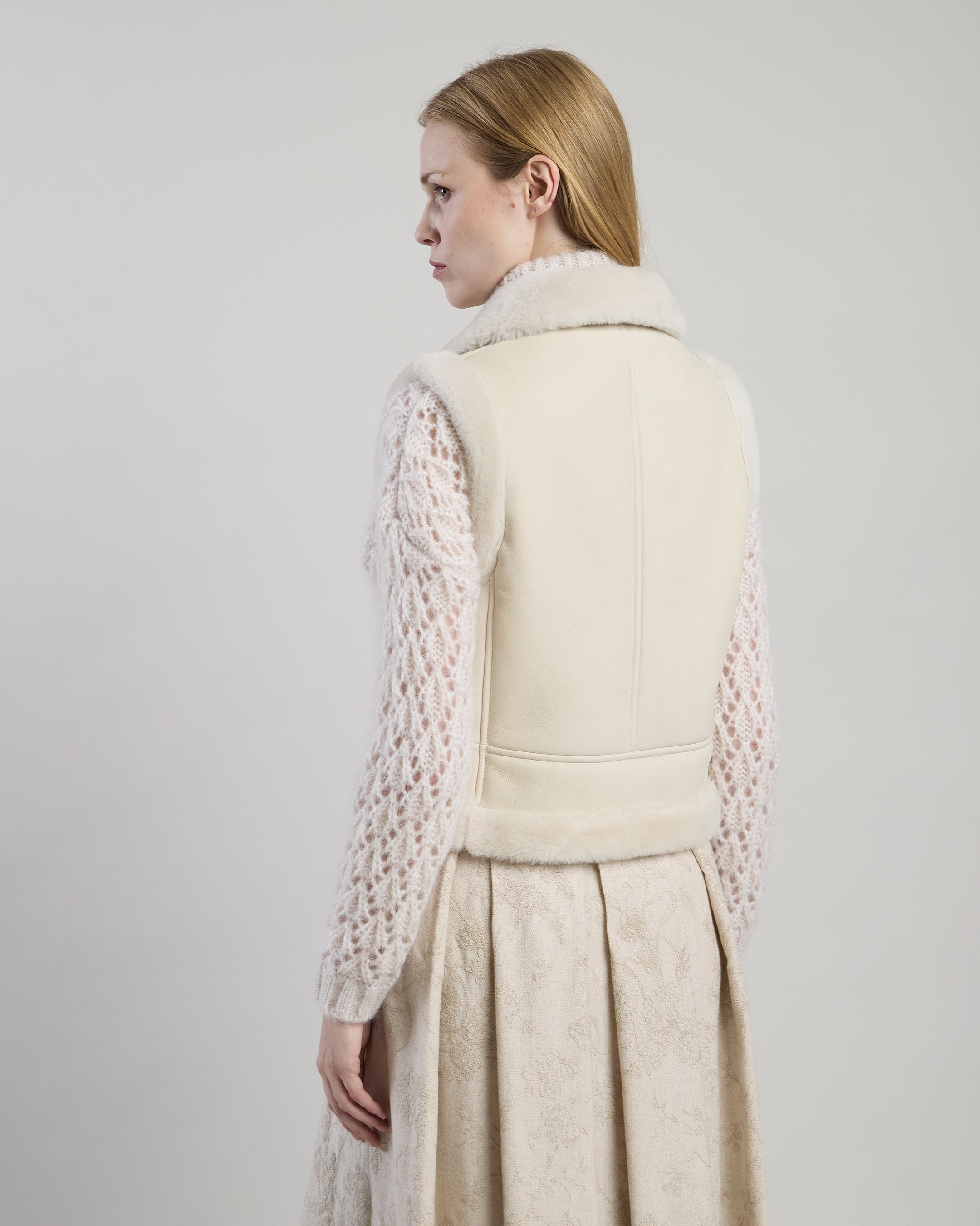 GILET IN SHEARLING SHEARLING NAPPATO - 2