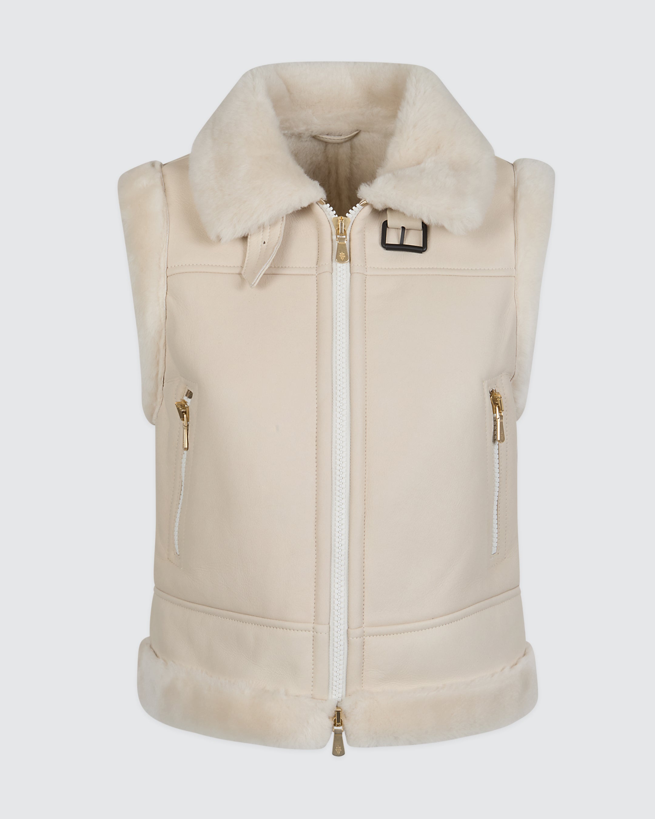 GILET IN SHEARLING SHEARLING NAPPATO