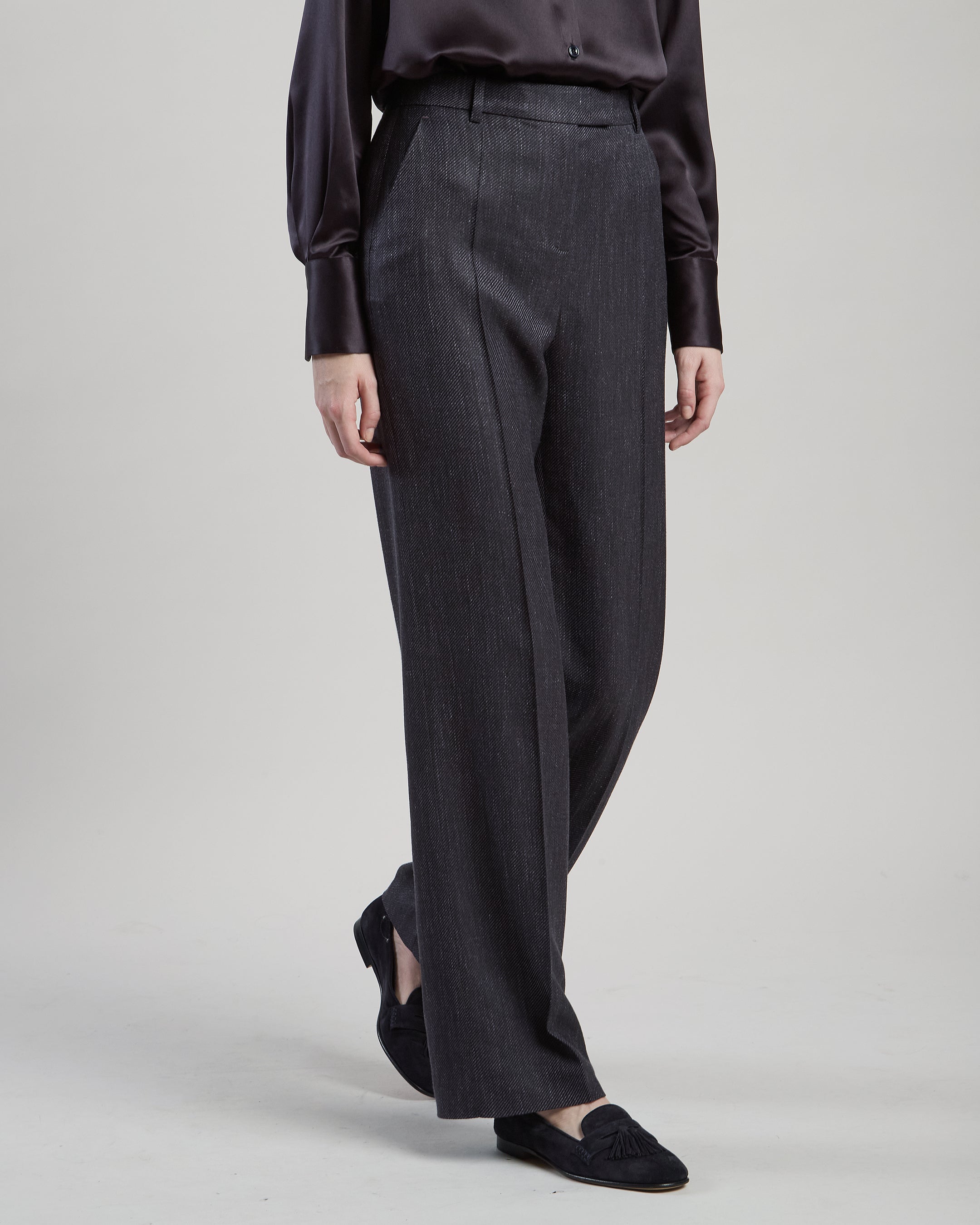 PANTALONE LANA SETA LINO