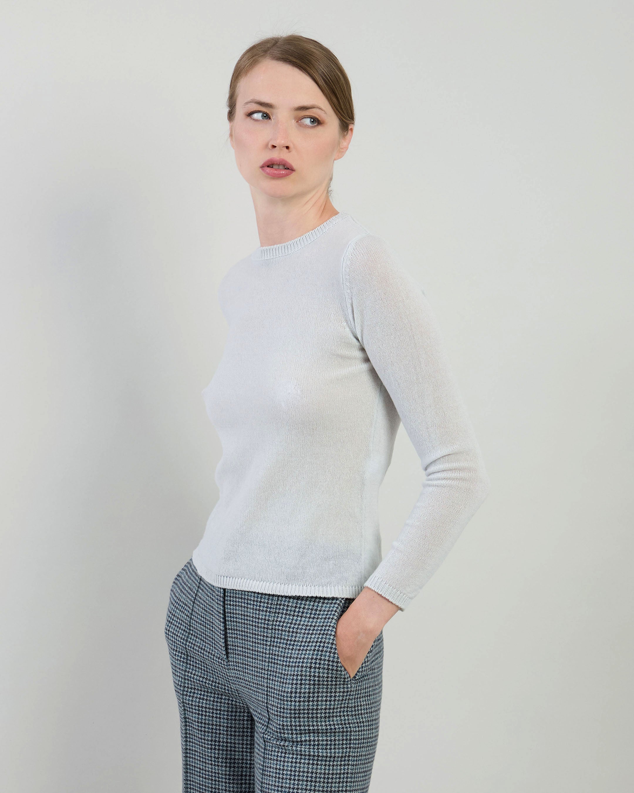 MAGLIA GIROCOLLO CASHMERE