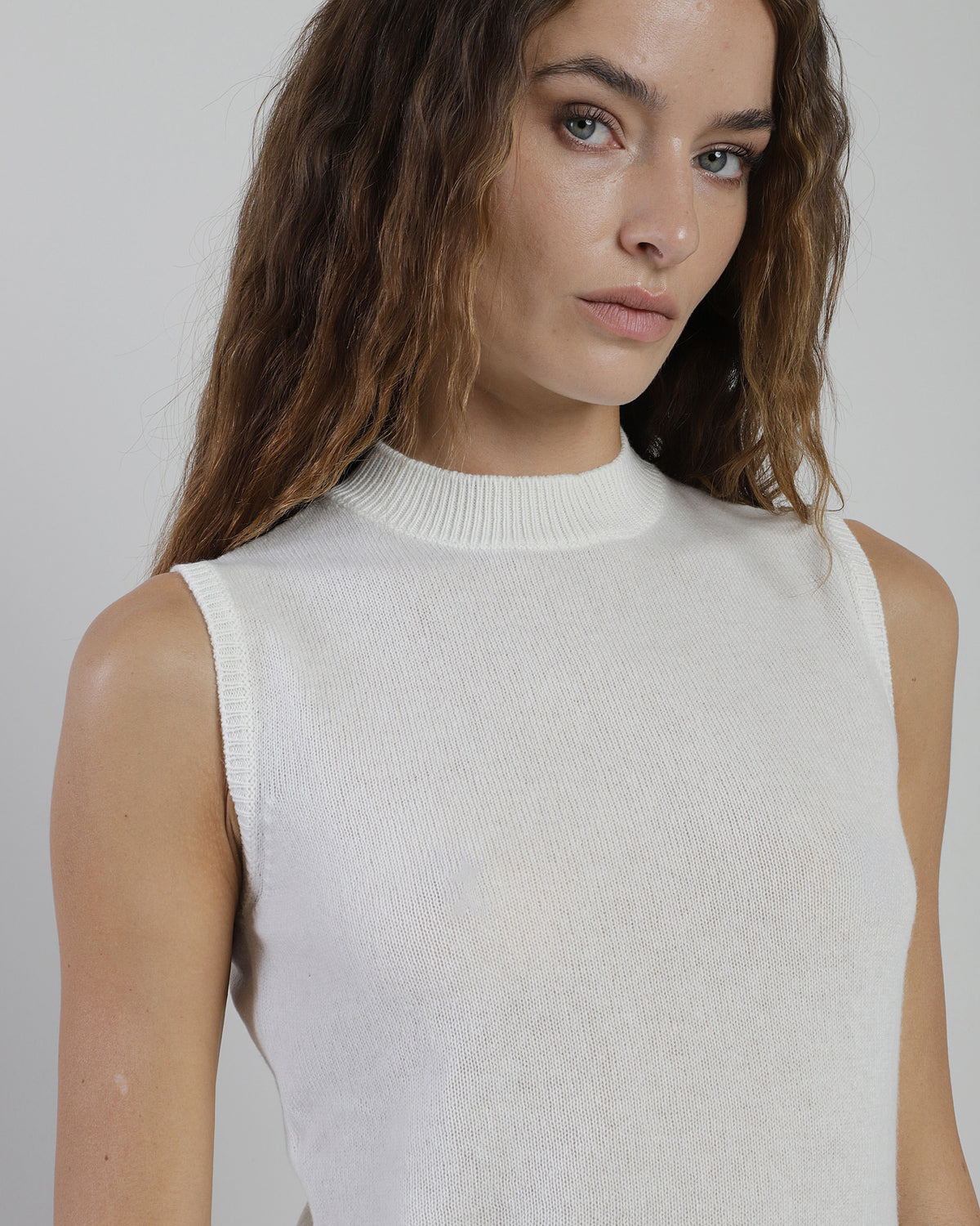 MAGLIA SMANICATA CASHMERE - 3