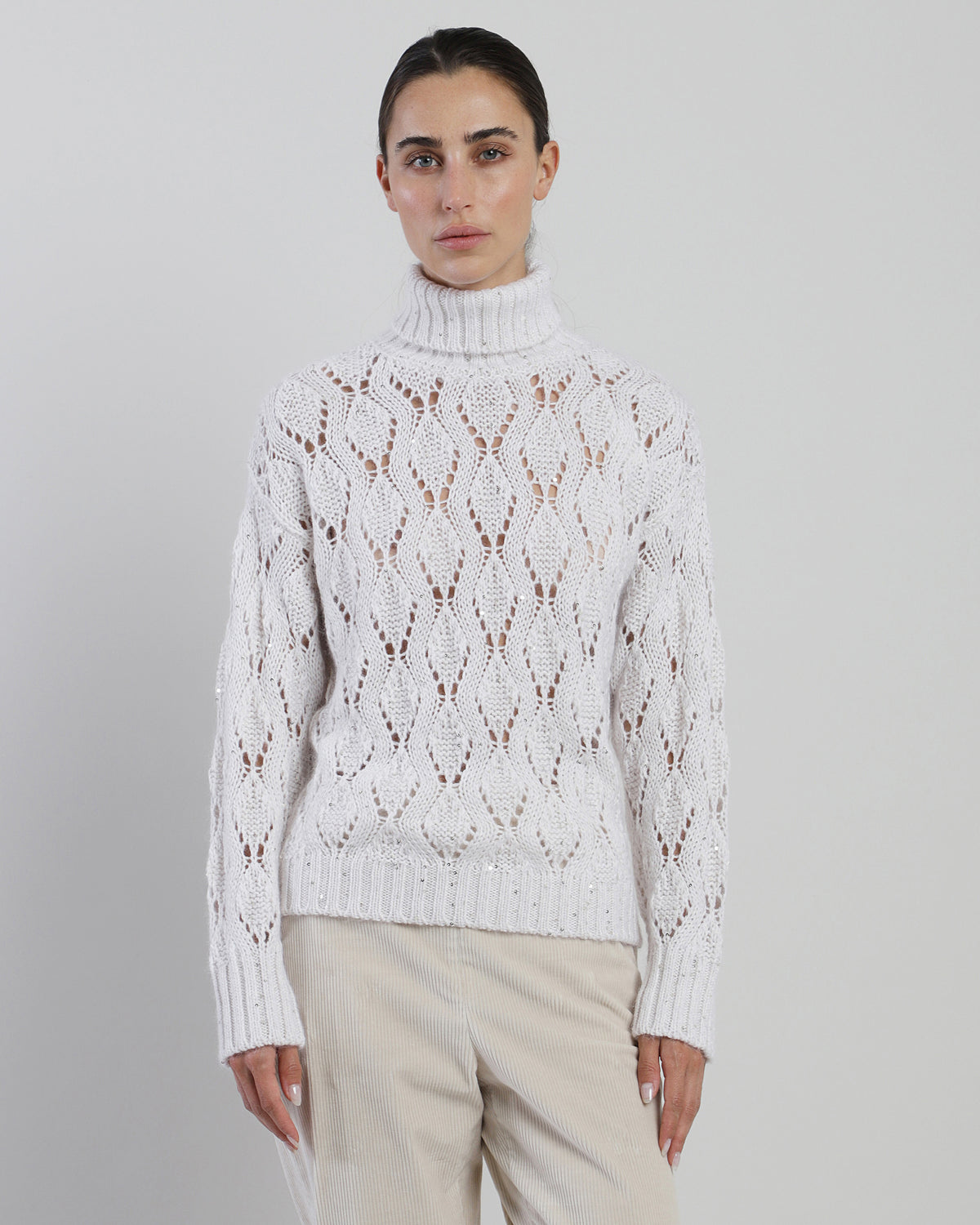 MAGLIA DOLCEVITA LANA MOHAIR SETA - 5