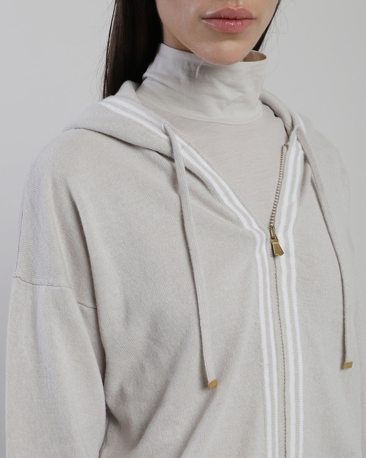 MAGLIA FULL ZIP CASHMERE RIGA TENNIS - 5