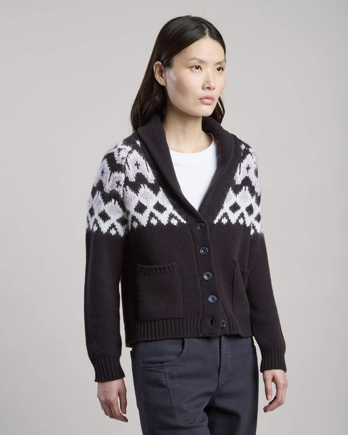 CARDIGAN LANA CASHMERE - 1