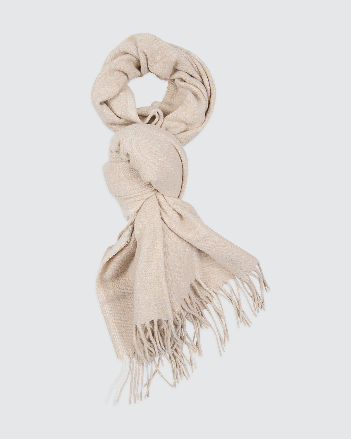 SCIARPA SETA LANA CASHMERE