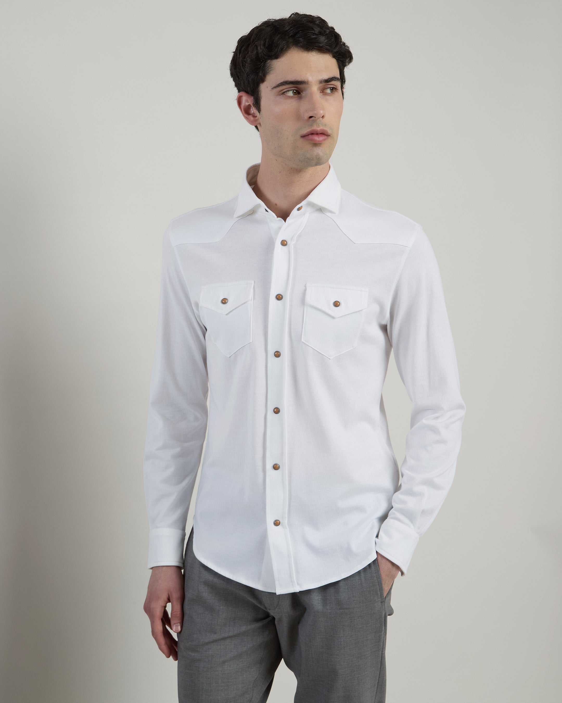 JERSEY COTTON SHIRT