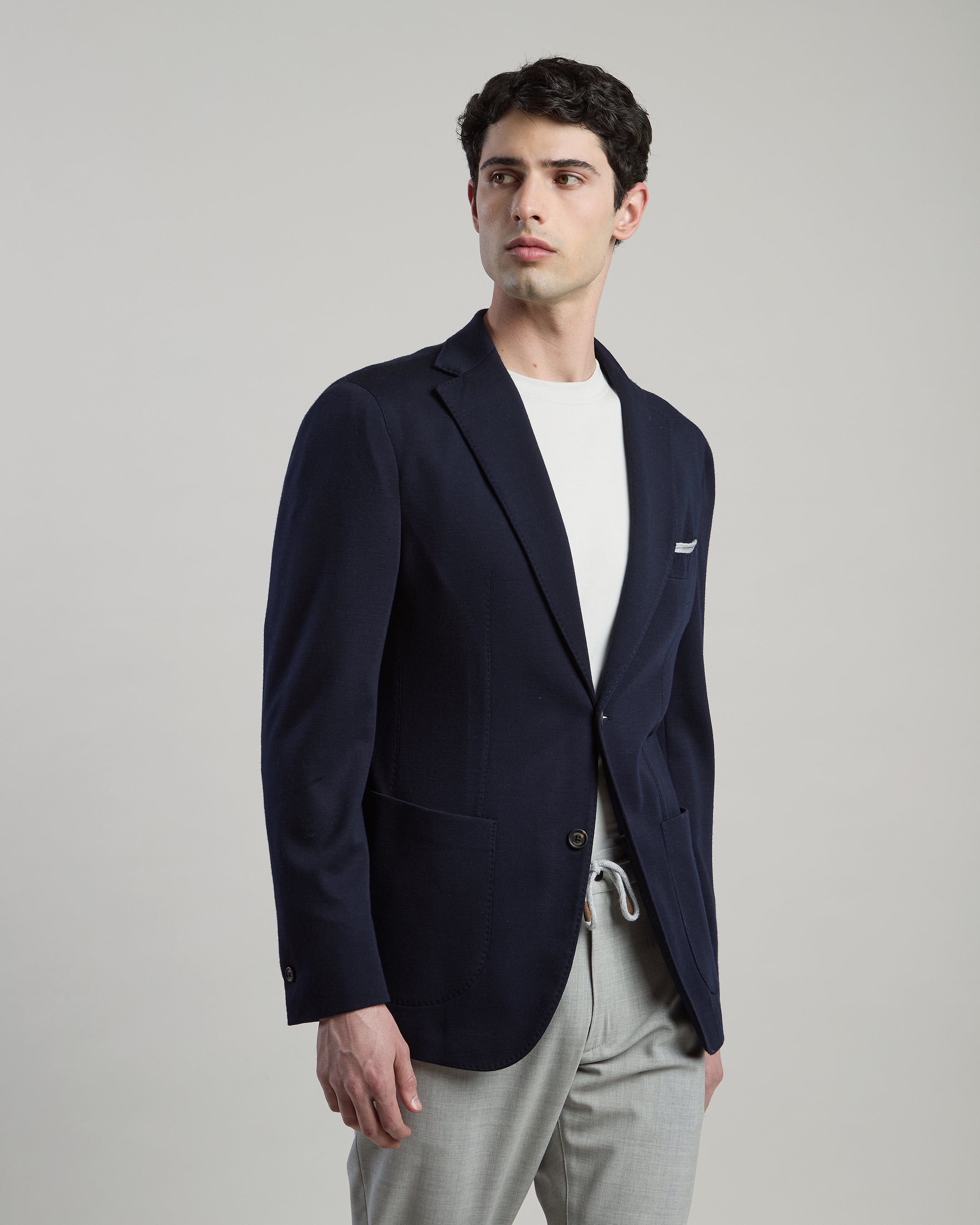 SOFT JACKET WITH PATCH POCKET - 6