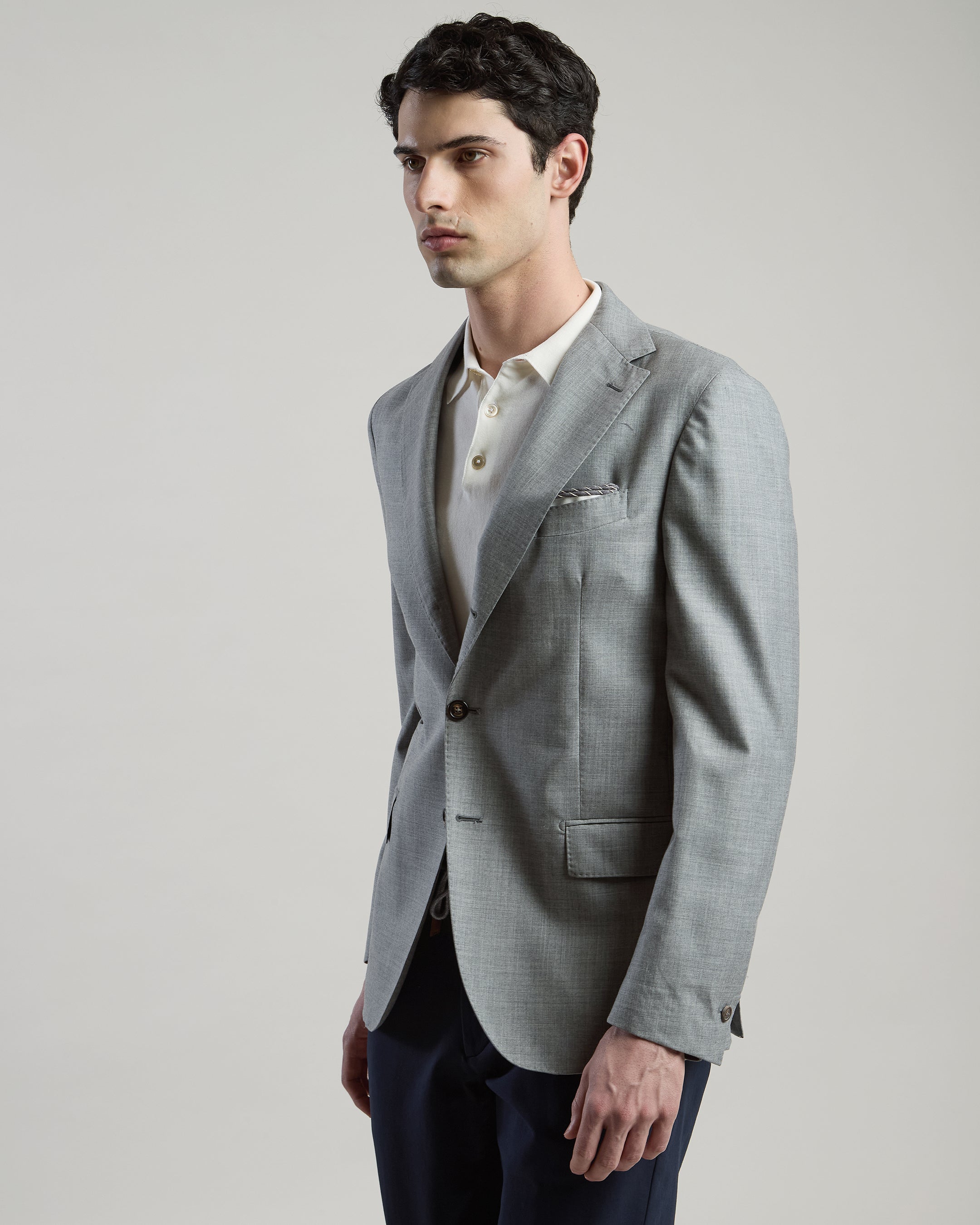 STANDING COLLAR JACKET - 7