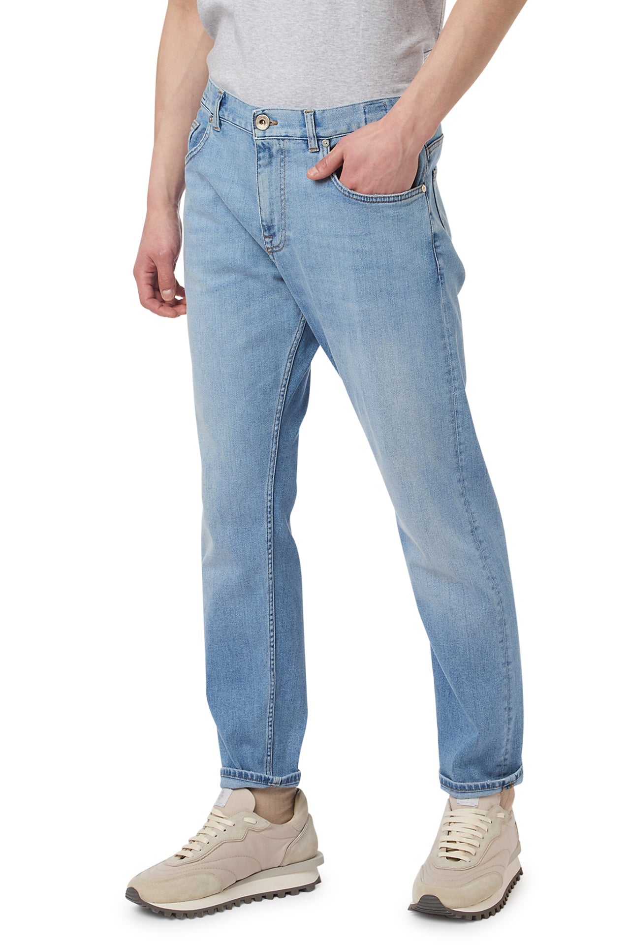 STRETCH COTTON DENIM - 6