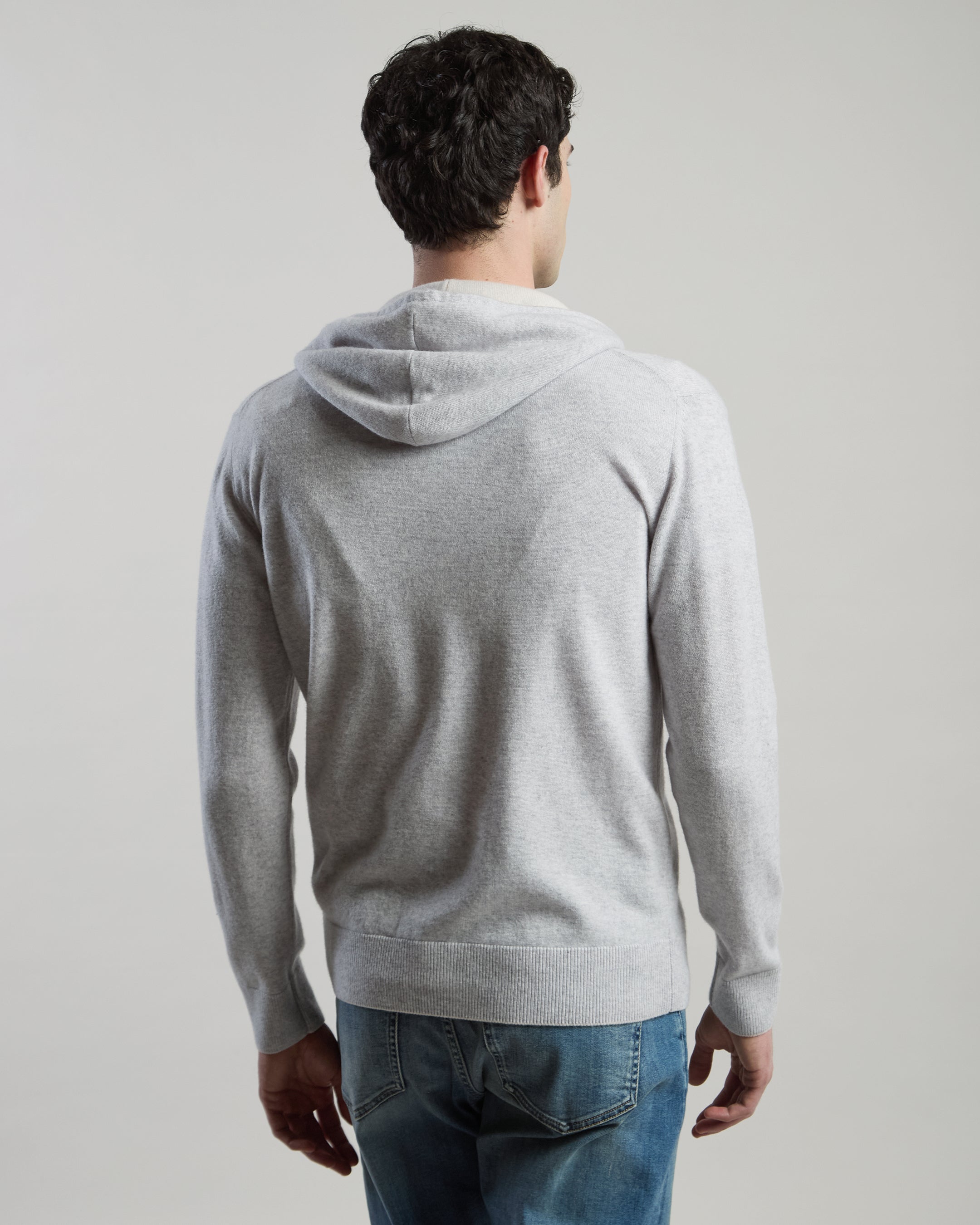 FULL ZIP HOODED SWEATER alternative