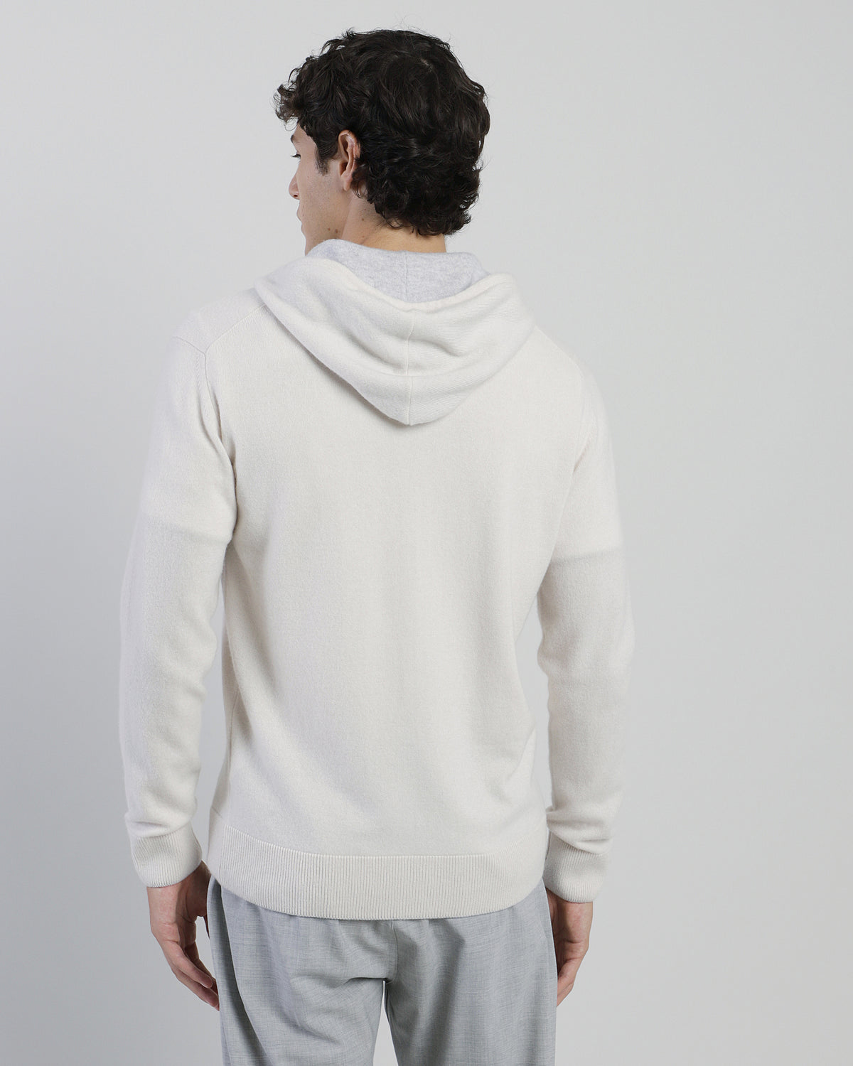 FULL ZIP HOODED SWEATER alternative