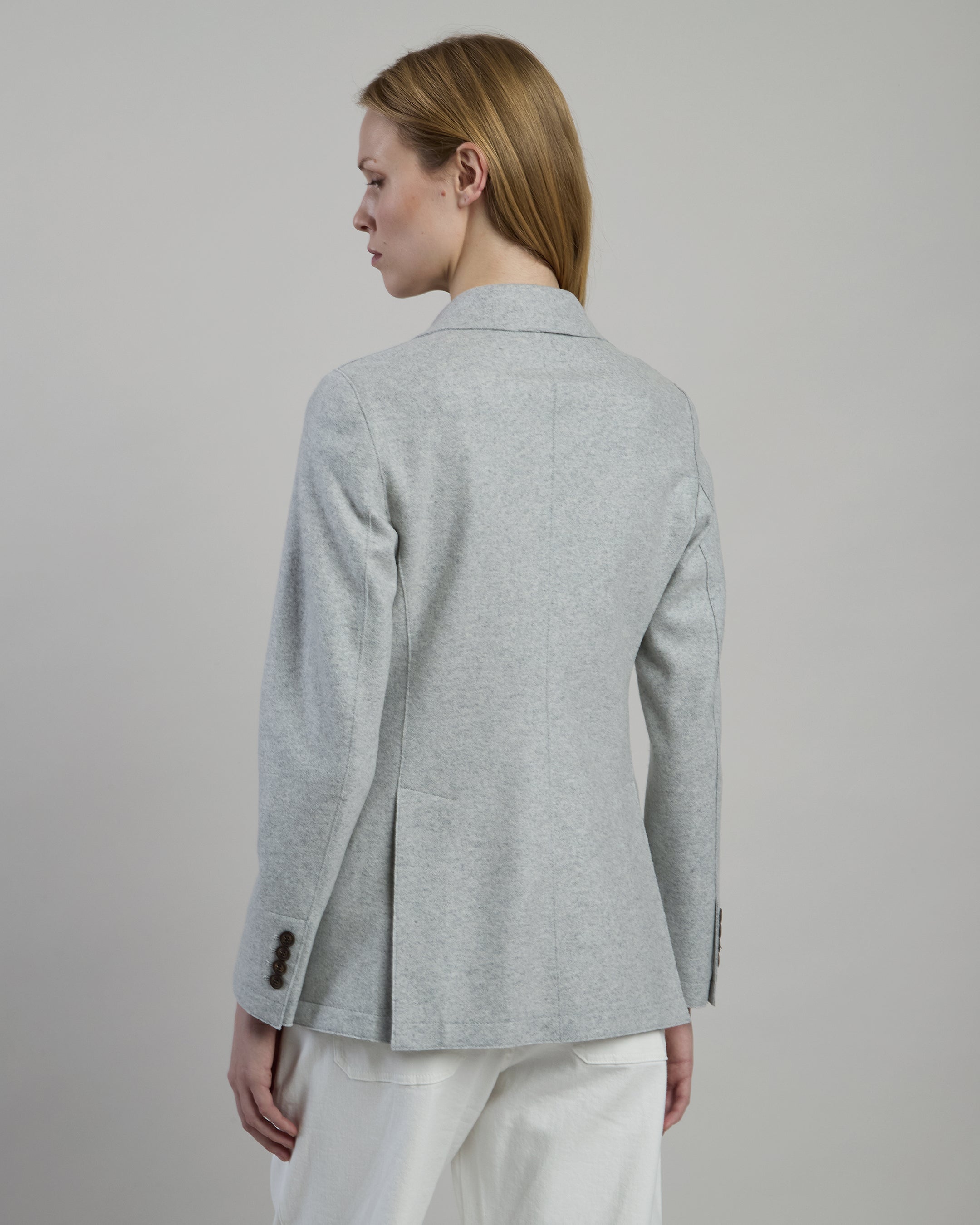 SINGLE-BREASTED WOOL JACKET alternative